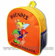 Mochila guardería nylon personalizada - Mochilas escuela infantil Pronens